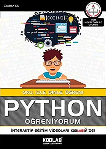 Python Öğreniyorum: Oku, İzle, Dinle, Öğren! indir