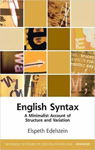 تحميل English Syntax: A Minimalist Account of Structure and Variation