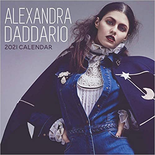 ダウンロード  Alexandra Daddario 2021 Calendar: 2021 Calendar - Alexandra Daddario Calendar, 8.5 x 8.5 Inch Monthly View, 12-Month, Actress Celebrity 本