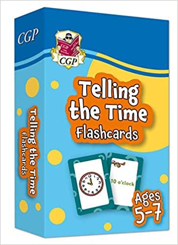New Telling the Time Flashcards for Ages 5-7: perfect for learning at home ダウンロード