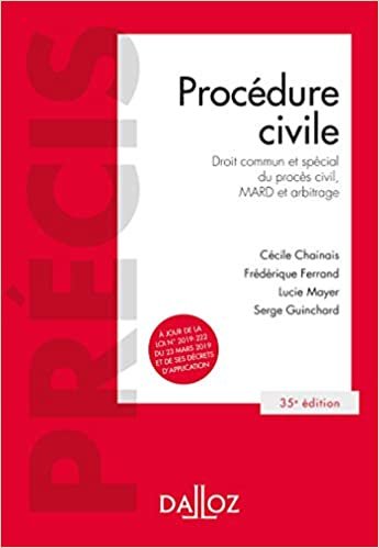 indir Procédure civile - 35e ed.: Droit commun et spécial du procès civil, MARD et arbitrage (Précis)