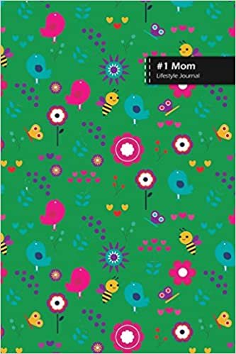 تحميل Number One Mom Lifestyle Journal, Blank Write-in Notebook, Dotted Lines, Wide Ruled, Size (A5) 6 x 9 In (Green)
