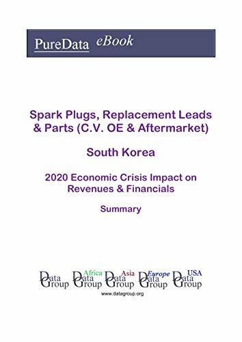 Spark Plugs, Replacement Leads & Parts (C.V. OE & Aftermarket) South Korea Summary: 2020 Economic Crisis Impact on Revenues & Financials (English Edition)