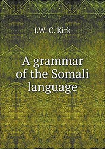indir A Grammar of the Somali Language