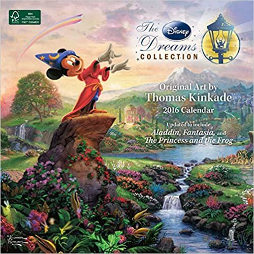 Thomas Kinkade: The Disney Dreams Collection 2016 Wall Calendar ダウンロード