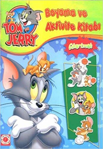 Boyama ve Aktivite Kitabı: Tom ve Jerry Çıkartmalı indir