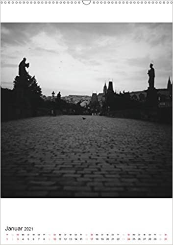 ダウンロード  Prag - Praha - Prague (Premium, hochwertiger DIN A2 Wandkalender 2021, Kunstdruck in Hochglanz): Die goldene Stadt in zeitlosen Schwarzweissfotografien (Monatskalender, 14 Seiten ) 本