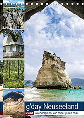 Kalenderplaner g'day Neuseeland 2022 (Tischkalender 2022 DIN A5 hoch): Praktischer Kalenderplaner - ein fotografischer Streifzug durch die ... (Planer, 14 Seiten ) (CALVENDO Orte) indir