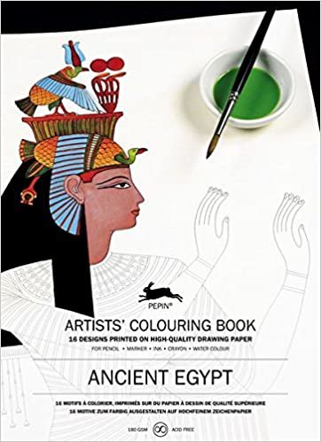 تحميل Ancient Egypt: Artists&#39; Colouring Book