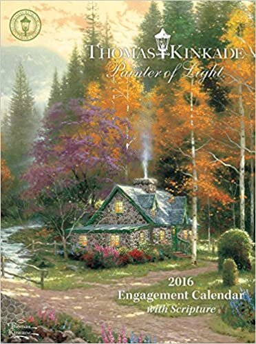 ダウンロード  Thomas Kinkade Painter of Light with Scripture 2016 Engagement Calendar 本