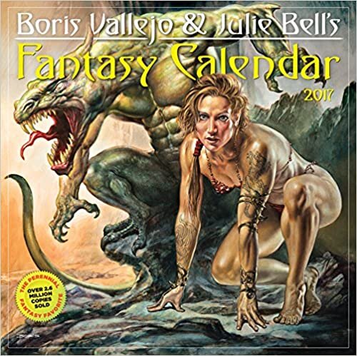 ダウンロード  Boris Vallejo & Julie Bell's Fantasy 2017 Calendar 本