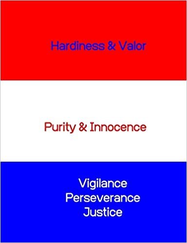 تحميل Hardiness Valor Purity Innocence Vigilance Perseverance Justice: Composition Notebook
