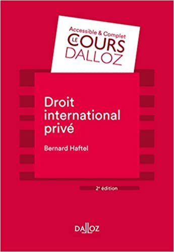 indir Droit international privé - 2e ed. (Cours)