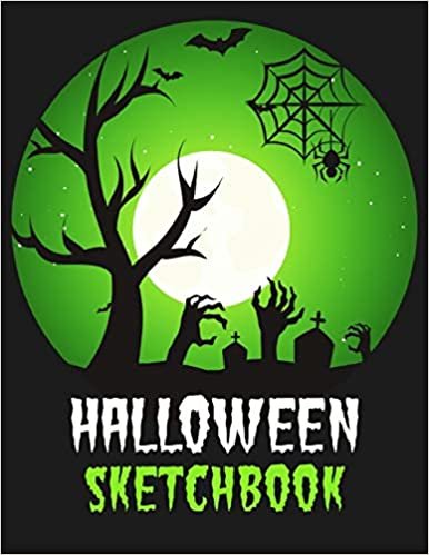 indir Halloween sketchbook: Happy Halloween: sketchbook to Sketching &amp; Drawing Halloween Characters and Halloween decorations, Sketchbook to Draw  Halloween ... Graphics design. Halloween gifts v 4.0