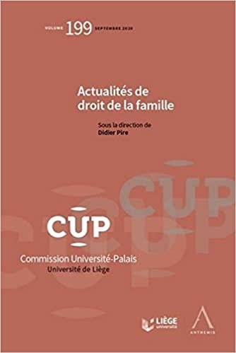 Actualités de droit de la famille (Tome 199) (Commission Université-Palais) indir
