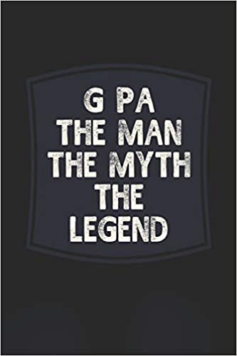 indir G Pa he Man The Myth The Legend: Family life Grandpa Dad Men love marriage friendship parenting wedding divorce Memory dating Journal Blank Lined Note Book Gift