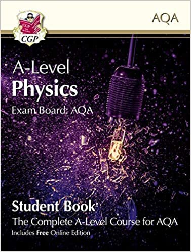 New A-Level Physics for AQA: Year 1 & 2 Student Book with Online Edition (CGP A-Level Physics) indir