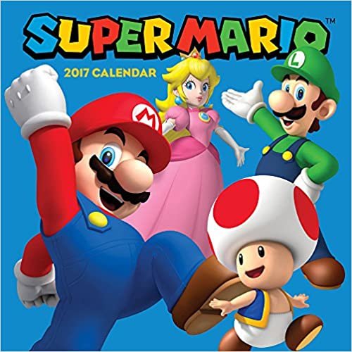 ダウンロード  Super Mario 2017 Wall Calendar 本