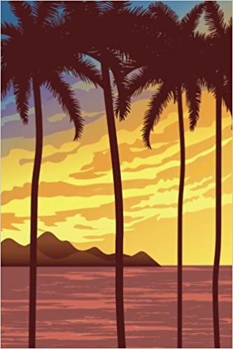 Distant Tropics Notebook: Blank Journal Diary Log (Vacation 150 Lined, Band 18): Volume 18 indir