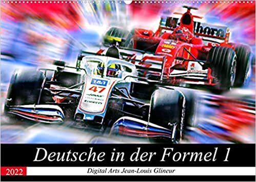 ダウンロード  Deutsche in der Formel 1 (Wandkalender 2022 DIN A2 quer): Vollgas in schwarz-rot-gold (Monatskalender, 14 Seiten ) 本