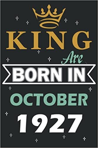indir 94th Birthday Gifts for Men : King are Born in October 1927: Cute Notebook for Men , Happy 94th Birthday , Gifts For Men , Dad , Husband ... , Happy Birthday Card ( Notebook Journal ) Card Alternative