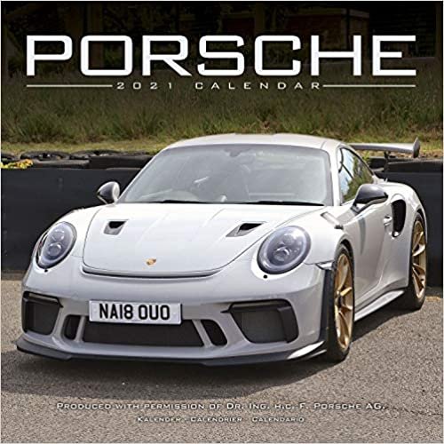 Porsche 2021 Wall Calendar