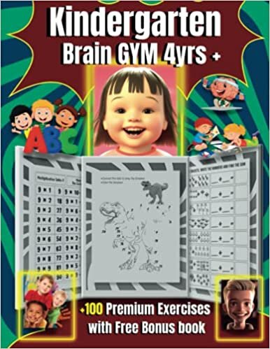 ダウンロード  Kindergarten Brain Gym 4yrs +: V277 –Kindergarten Activity Book, +100 Premium Exercises Alphabet, Numerals, Learn the Calendar, Maths, Coloring, Dot to Dot, Sight Words, Sums & many more exciting activities, Quality Images, 134 pages, 8.5 x 11” 本