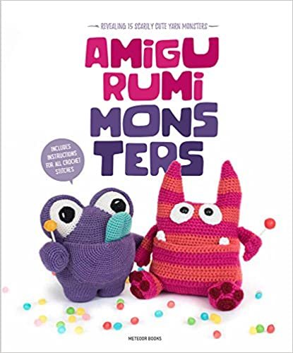 ダウンロード  Amigurumi Monsters: Revealing 15 Scarily Cute Yarn Monsters 本