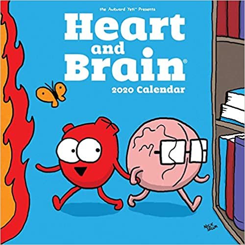 ダウンロード  Heart and Brain 2020 Wall Calendar 本