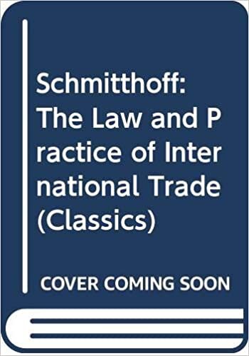 ダウンロード  Schmitthoff: The Law and Practice of International Trade Law 本