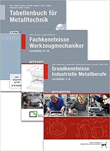 Paketangebot Werkzeugmechaniker: Lernfelder 1-14 + Tabellenbuch indir