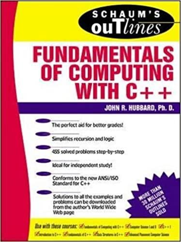 Schaum's Outline of Fundamentals of Computing with C++ indir