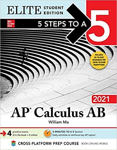 5 Steps to a 5: AP Calculus AB 2021 Elite Student Edition indir