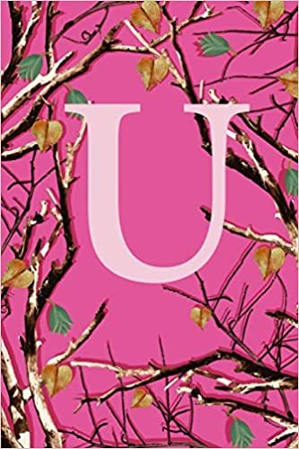 indir U: Letter U Monogram Initials Girls Womens Pink Camo Camouflage Notebook &amp; Journal