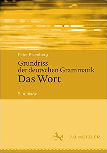 Grundriss der deutschen Grammatik: Band 1: Das Wort indir