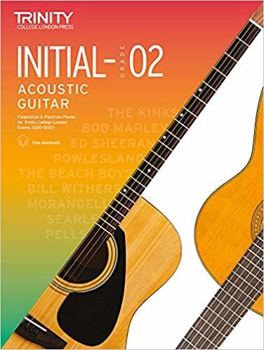 تحميل Trinity College London Acoustic Guitar Exam Pieces 2020-2023: Initial-Grade 2