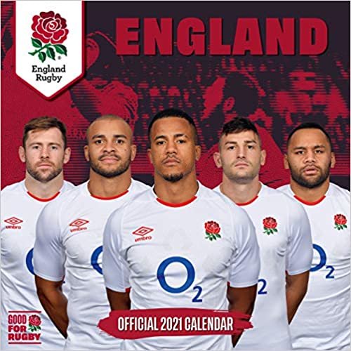 England Rugby Union 2021 Calendar - Official Square Wall Format Calendar ダウンロード