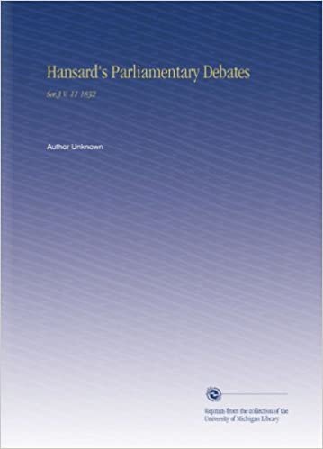 Hansard's Parliamentary Debates: Ser.3 V. 11 1832 indir