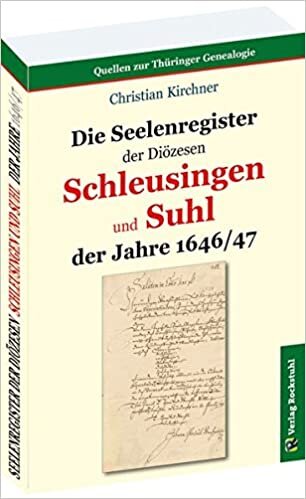 Kirchner, C: Seelenregister der Diözesen Schleusingen indir