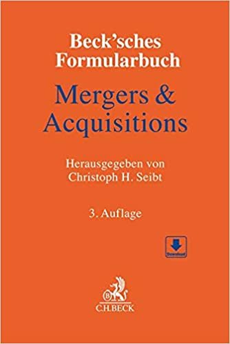 indir Beck&#39;sches Formularbuch Mergers &amp; Acquisitions