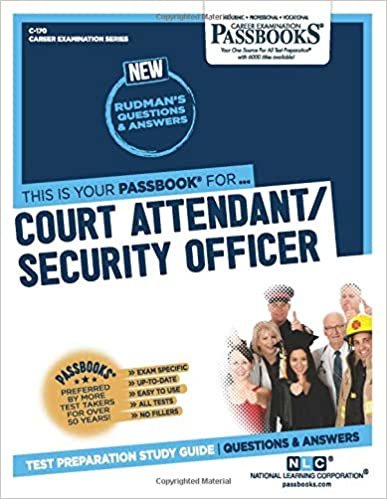 اقرأ Court Attendant/Security Officer الكتاب الاليكتروني 