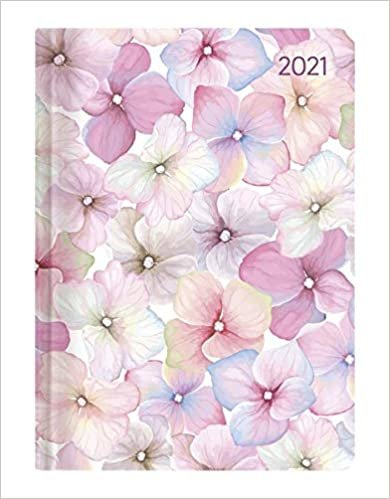 Ladytimer Blossoms 2021 - Blüte - Taschenkalender A6 (11x15 cm) - Weekly - 192 Seiten - Notiz-Buch - Termin-Planer - Alpha Edition indir