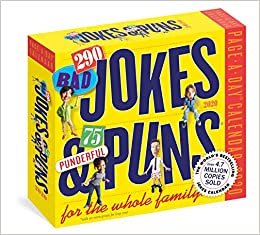 ダウンロード  290 Bad Jokes & 75 Punderful Puns for the Whole Family Page-a-day Calendar 2020 本