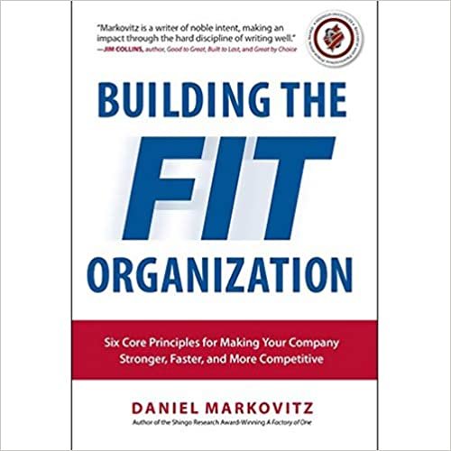 Building the Fit Organization Six Core Principles for Making Your Company Stronger, Faster, and More Competitive by Daniel Markovitz - Hardcover