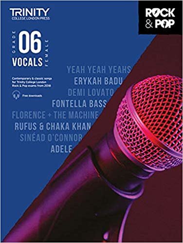 اقرأ Trinity College London Rock & Pop 2018 Vocals Grade 6 الكتاب الاليكتروني 