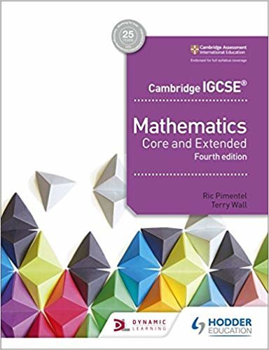 تحميل Cambridge IGCSE Mathematics Core and Extended 4th edition