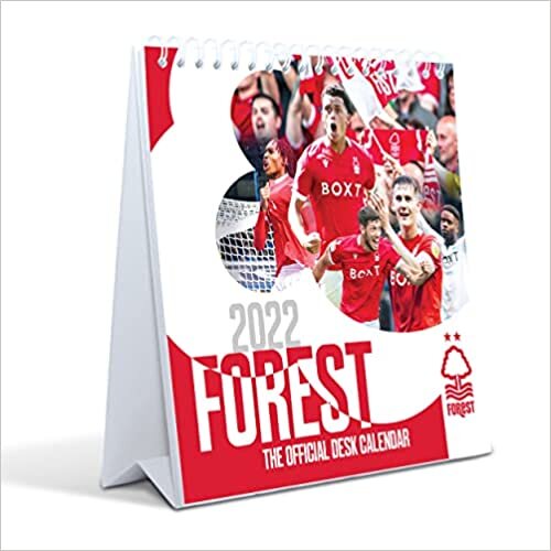 The Official Nottingham Forest FC Desk Calendar 2022