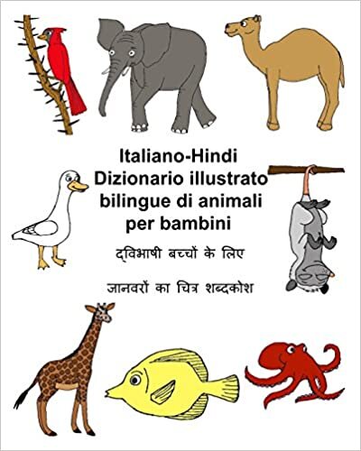 Italiano-Hindi Dizionario illustrato bilingue di animali per bambini (FreeBilingualBooks.com)
