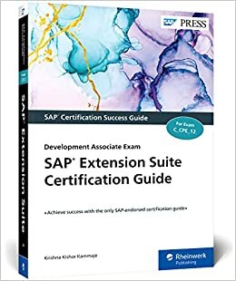 تحميل SAP Extension Suite Certification Guide: Development Associate Exam (SAP PRESS)