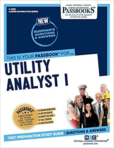 Utility Analyst, Volume 4360 (Career Examination) indir